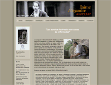 Tablet Screenshot of jaimealejandre.es